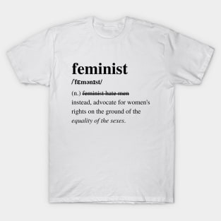 Badass Feminist - F for feminist T-Shirt